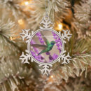 Search for hummingbird christmas tree decorations Tropical