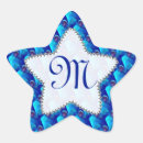 Search for monogrammed star stickers Purple