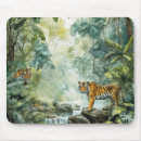 Search for jungle cat mouse mats Tiger