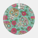 Search for mexican sugar skull christmas tree decorations Pattern
