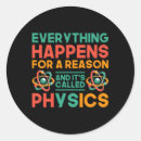 Search for physical science stickers Physicist