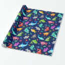 Search for baby shark wrapping paper Cute