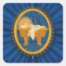 Search for jesus in the manger stickers Religion