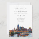 Search for nashville wedding invitations Watercolor