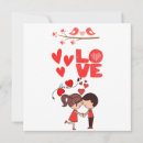 Search for cartoon valentines day cards Cute couple