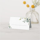 Search for menu place cards Greenery