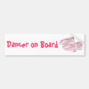 Search for ballet dancer bumper stickers Pink