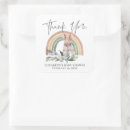 Search for forest animal baby shower stickers Watercolor