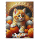 Search for ball of yarn notebooks Kitten
