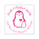 Search for penguin rubber stamps Winter