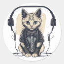 Search for kawaii black cat stickers Kitten