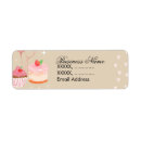 Search for baking return address labels Cake