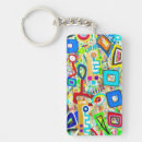 Search for red yellow blue key rings Geometric