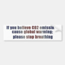 Search for emission bumper stickers Co2