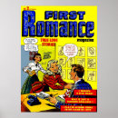 Search for love romance romantic posters Retro