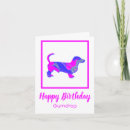 Search for funny dachshund birthday cards Cute
