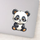 Search for black and white panda stickers Pet