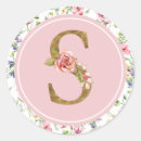 Search for floral alphabet stickers Elegant