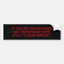 Search for adult humor bumper stickers Adults