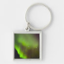 Search for the aurora borealis key rings Green