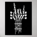 Search for skeleton guitar posters Cool