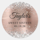 Search for rose gold glitter stickers Girly