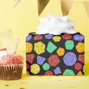 Search for dice gift wrap 20 sided dice