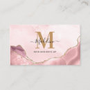 Search for pink glitter business cards Salon