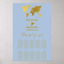 Search for blue world map posters Boarding pass