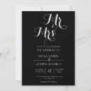 Search for mr and mrs wedding invitations Script
