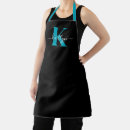 Search for teal and black aprons Elegant