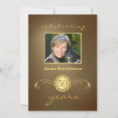 Search for vintage 75th birthday invitations Gold