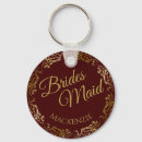 Search for brown wedding key rings Bridesmaid