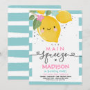 Search for citrus birthday invitations Lemon birthday party