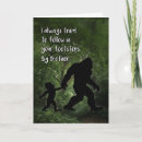 Search for bigfoot birthday cards Forest