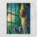 Search for whisker postcards Feline