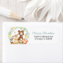 Search for gender neutral return address labels Woodland animals
