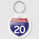 Search for road maps key rings United