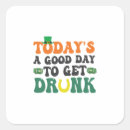 Search for funny leprechaun stickers Shamrock