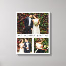 Search for wedding collage canvas prints Just married