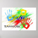 Search for teamwork posters Cooperation