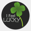 Search for green four leaf clover stickers Typography