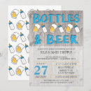 Search for beer baby shower invitations Bottles and beer