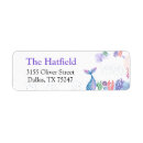 Search for cute mermaid return address labels Ocean