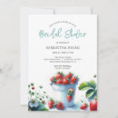 Search for strawberry bridal invitations Summer