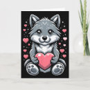 Search for wolf valentines day cards Heart