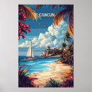 Search for cancun vintage travel posters Vacation