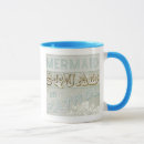 Search for the vintage mermaid mugs Retro