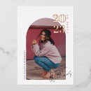 Search for rose gold foil graduation invitations Calligraphy