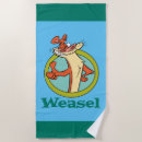 Search for 90s cartoon beach towels I am weasel